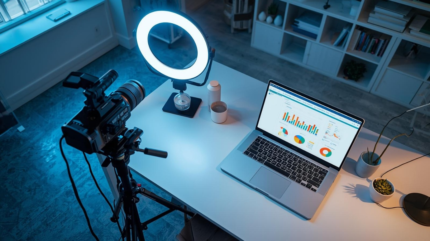 Video marketing strategy guide for businesses showing content creation, planning, and digital promotion